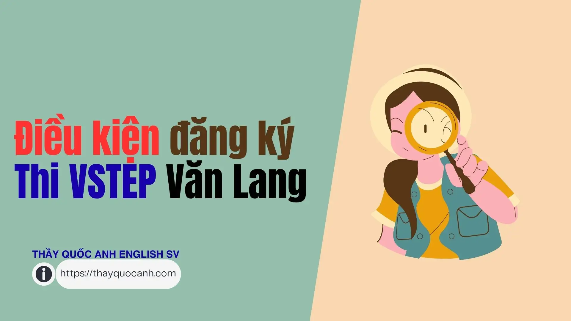 Điều kiện đăng ký thi VSTEP Văn Lang Điều kiện đăng ký thi VSTEP Văn Lang