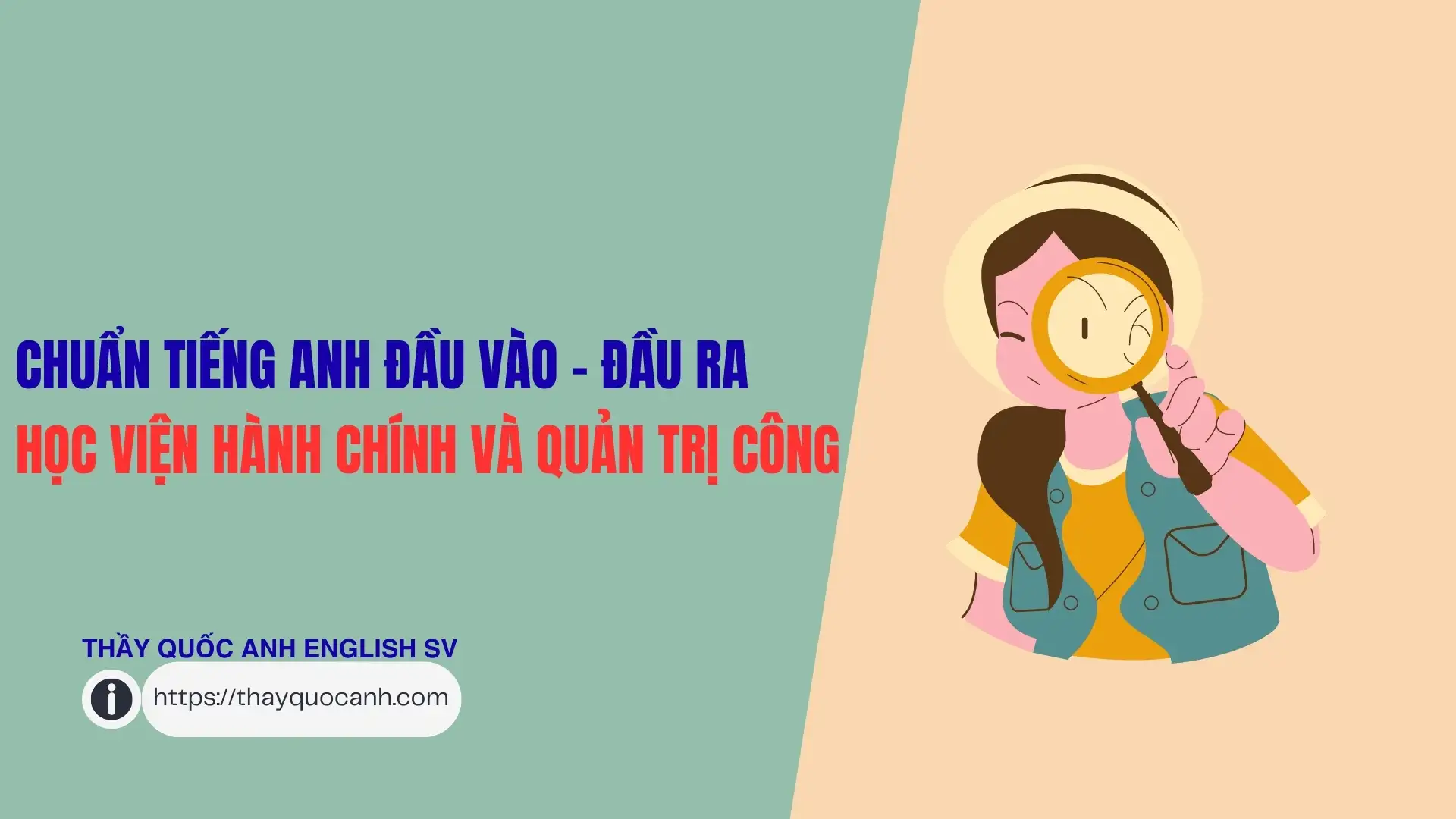 Chuẩn tiếng Anh đầu vào và đầu ra tại APAG
